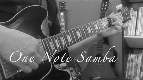 One Note Samba  ( Key=G  Guitar backing for the vocal )