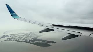4k Hdr Garuda Indonesia Boeing B737800 Landing At Soekarnohatta International Airport Jakarta