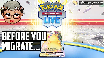 Přenesou se karty do Pokémon TCG Live?