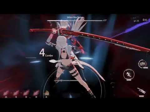 【Punishing: Gray Raven】 ALPHA CRIMSON WEAVE VS HETERO-HIVE MOTHER PARRY NO DAMAGE