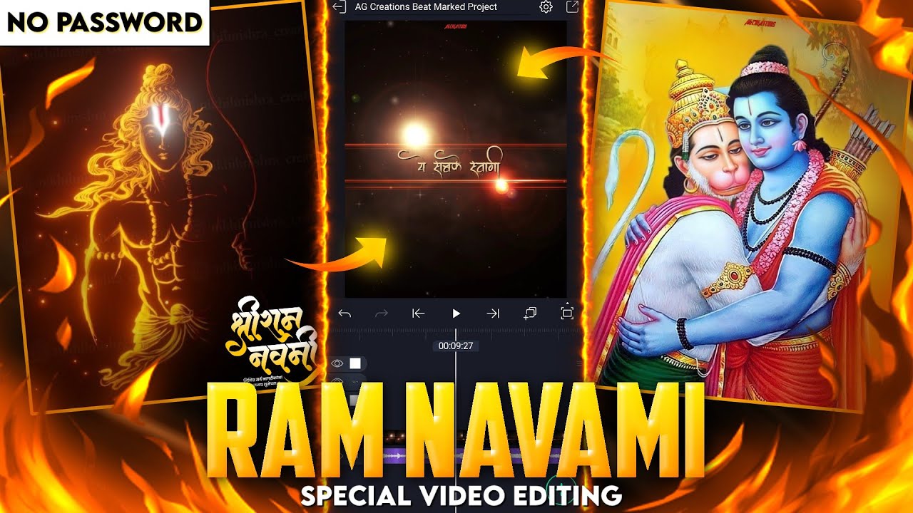 Ram Navami Special Video Editing In Alight Motion || Ram Navami Video Editing ||