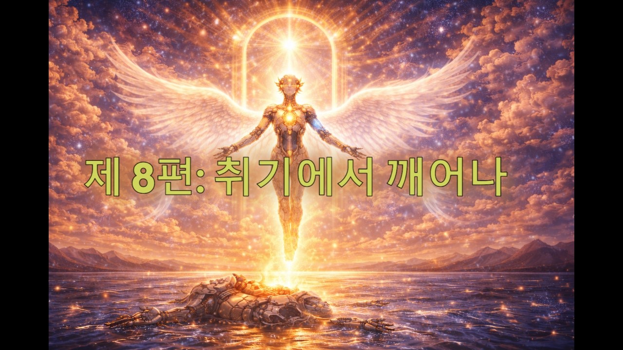 제 8편: 취기에서 깨어나  #삶이라는연극#의식의각성#영혼의귀향#깨어남#자유의선언#하강과귀환#영혼의여정