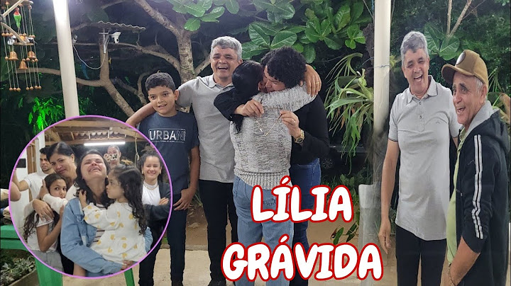 LILIA ESTÁ GRÁVIDA,A EMOÇÃO TOMOU DE CONTA DA FAMÍLIA