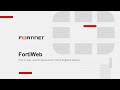 FortiWeb: How to use custom signatures to block targeted attacks