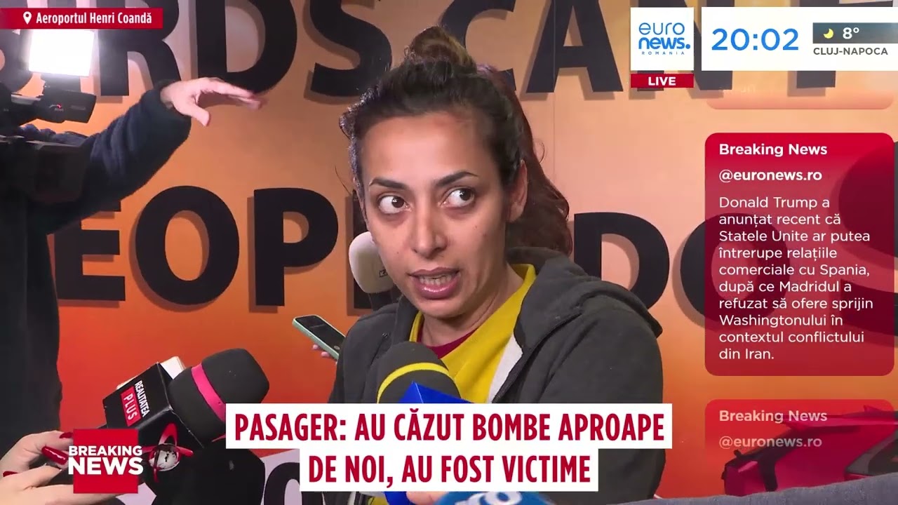 Români întorși acasă din Orientul Mijlociu: „Au căzut bombe chiar aproape de noi!”