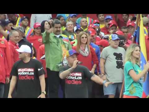 مادورو يفوز بولاية رئاسية ثانية في فنزويلا