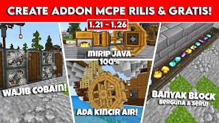 CREATE ADDON MCPE 1.21 - 1.26 RILIS & GRATIS ( WAJIB COBA 🔥)