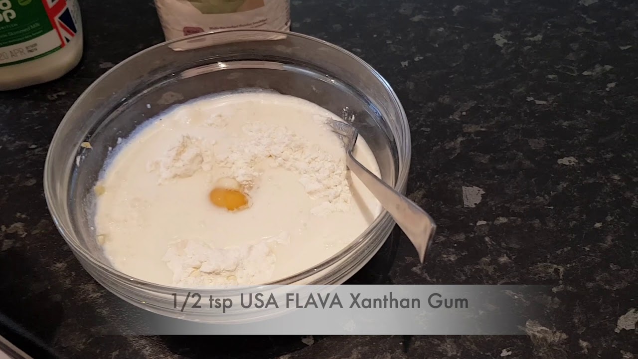 How to make Gluten free Banana pancakes using Xanthan gum from USA