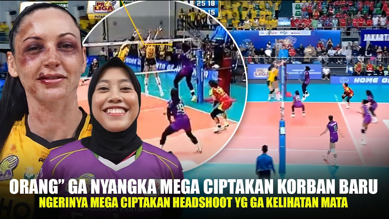 Headshoot Macam Apa Ini..!! Detik Detik Anie Micthem Babak Belur jd Korban Mega : Ga Kelihatan Mata