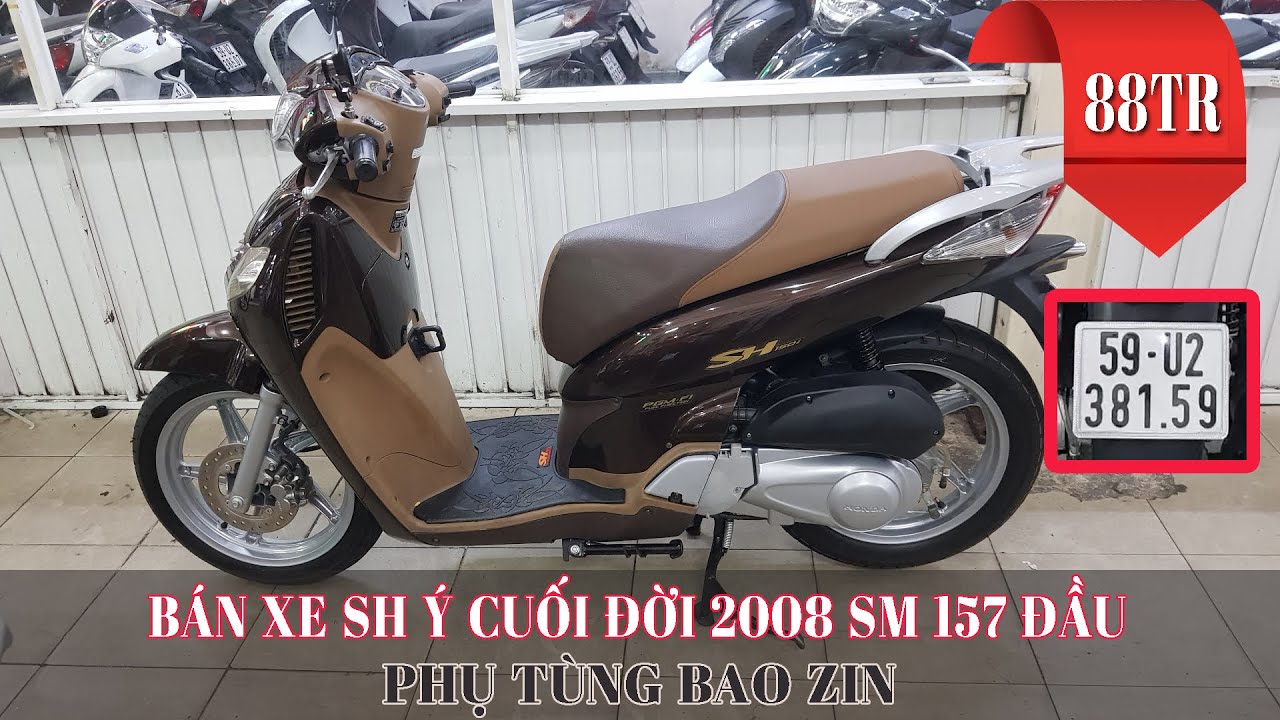 Bán xe SH 150i Nhập xe đăng ký 2008 Xe trùm mềnchỉ chạy kiểng nên mới mới  99