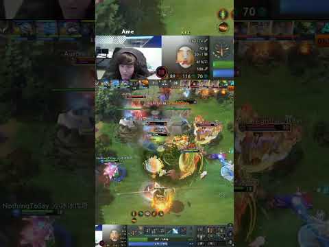 AURORA ELIMINATES XTREME GAMING!  #dota2 #dota2highlights  #dota2gameplay  #dota2shorts