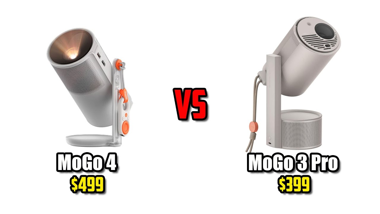 XGIMI MoGo 4 vs MoGo 3 Pro - In-Depth Comparison - Which Budget Portable DLP Projector Is Better?