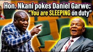 Hon. Nkani pokes Daniel Garwe: You are sleeping on duty