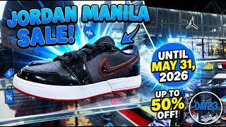 🔥 JORDAN MANILA SALE 2026 🔥👟 UP TO 50% OFF!