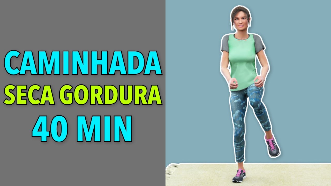 Caminhada em Casa | 40 Minutos Perda de Gordura do Corpo Todo - YouTube