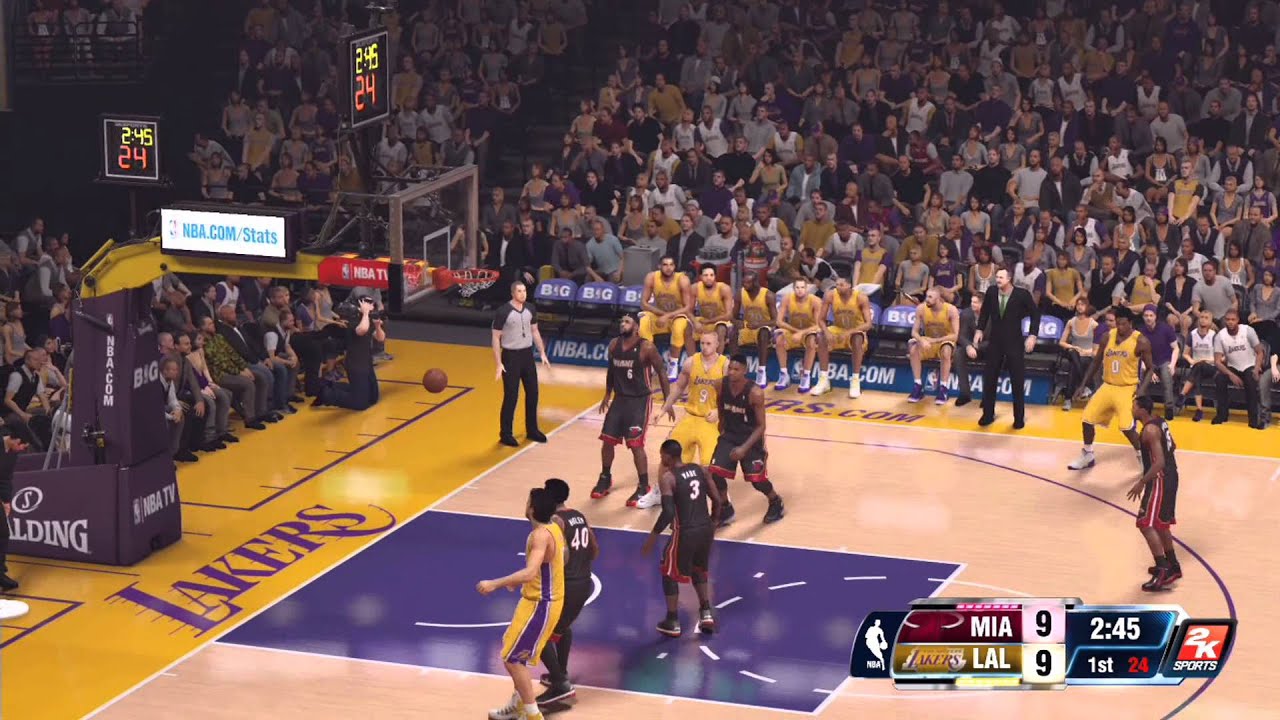 NBA 2k14: Kobe vs Lebron NEXT GEN XBOX ONE GAMEPLAY