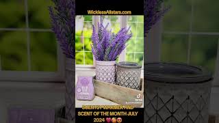 #SCENTSY WARMER AND SCENT OF THE MONTH JULY 2024 ❤️