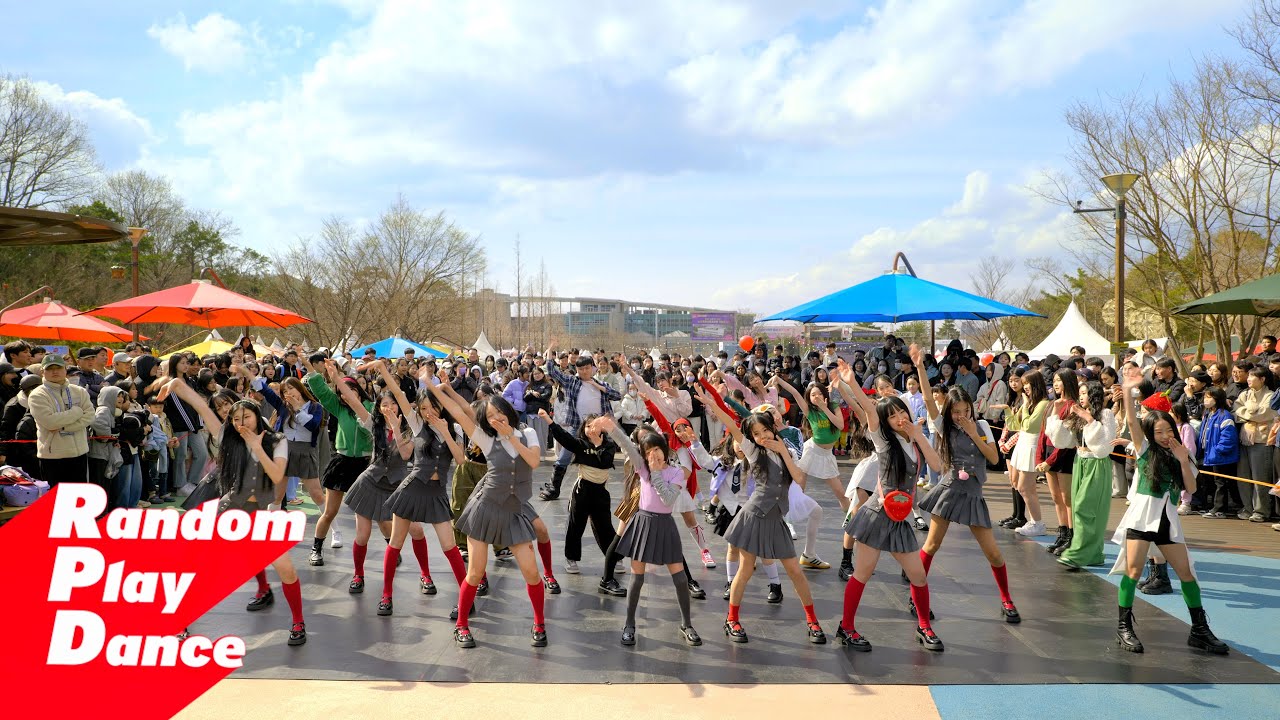 논산딸기축제 랜덤플레이댄스 KPOP RANDOM PLAY DANCE in KOREA 2025