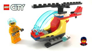 Lego City 30566: Fire Helicopter Speed Build