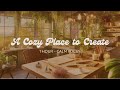 Calm Crafting Music 60 70 BPM Focus Music For Creative Flow Cozy Studio Ambience 1 Hour 