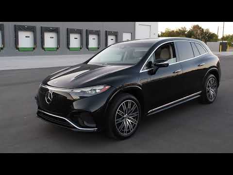 The New Mercedes EQS SUV 2023 Test Drive — 2023 Mercedes EQS 580 SUV - Fully Electric Luxury SUV!