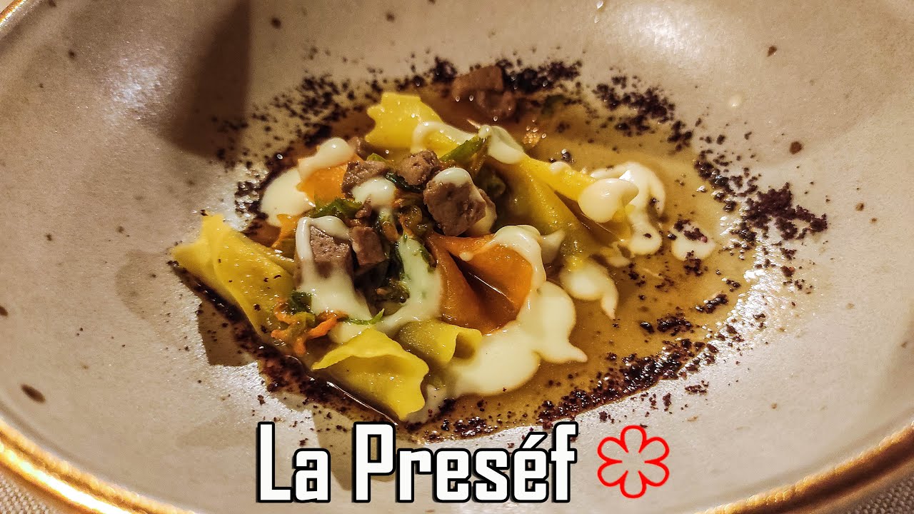 Cena al Ristorante LA PRESÉF, Una Stella Michelin ⭐
