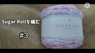 Sugar Rollを編む ＃3