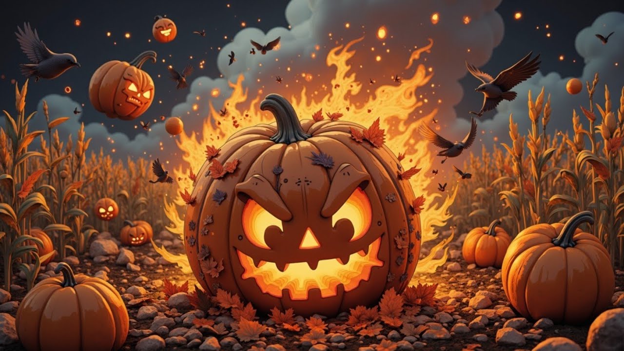 Жуткий мрачный эмбиентный хоррор саундтрек для призрачных тыкв и атмосферы Хэллоуина 🎃