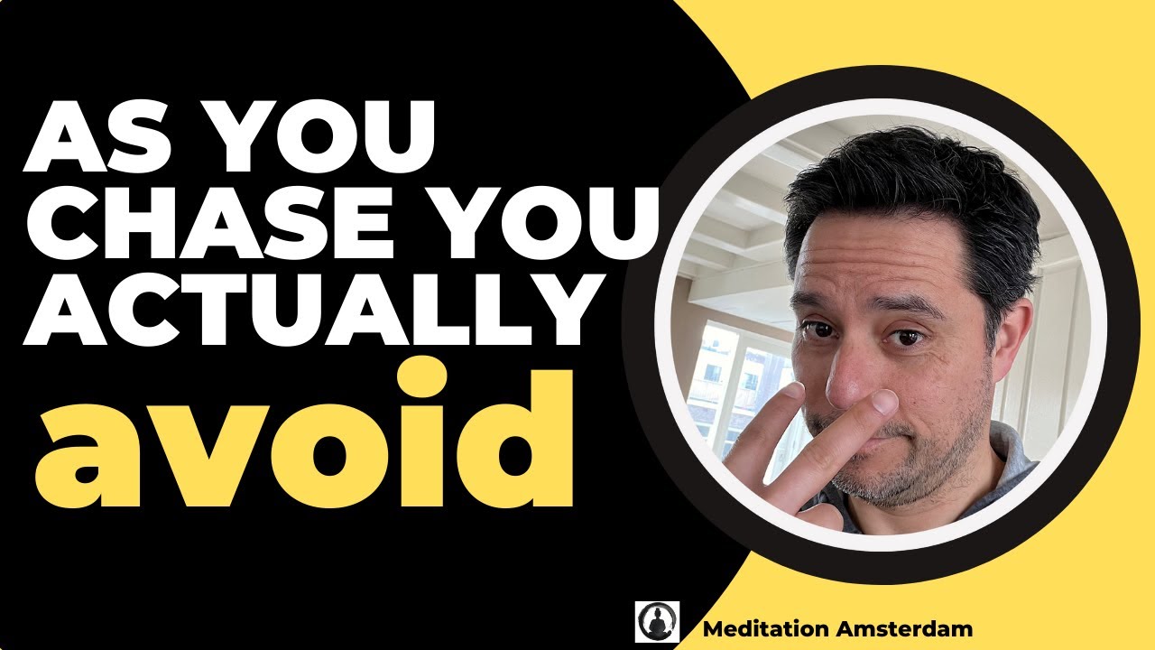 Погоня за тем, от чего вы неосознанно пытаетесь убежать, — это мучительное настоящее.