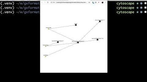 gxformat2  - Cytoscape Export