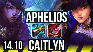 APHELIOS & Seraphine vs CAITLYN & Alistar (ADC) | 600+ games, 15/4/5 | EUW Master | 14.10