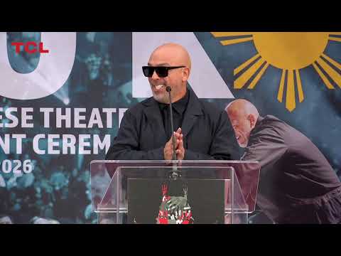 Jo Koy Imprint Ceremony at TCL Chinese Theatre