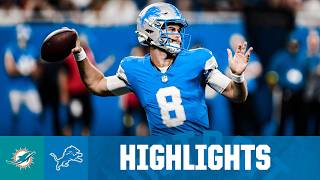 2025 Preseason Week 3 Lions Vs. Dolphins Kyle Allen Highlights