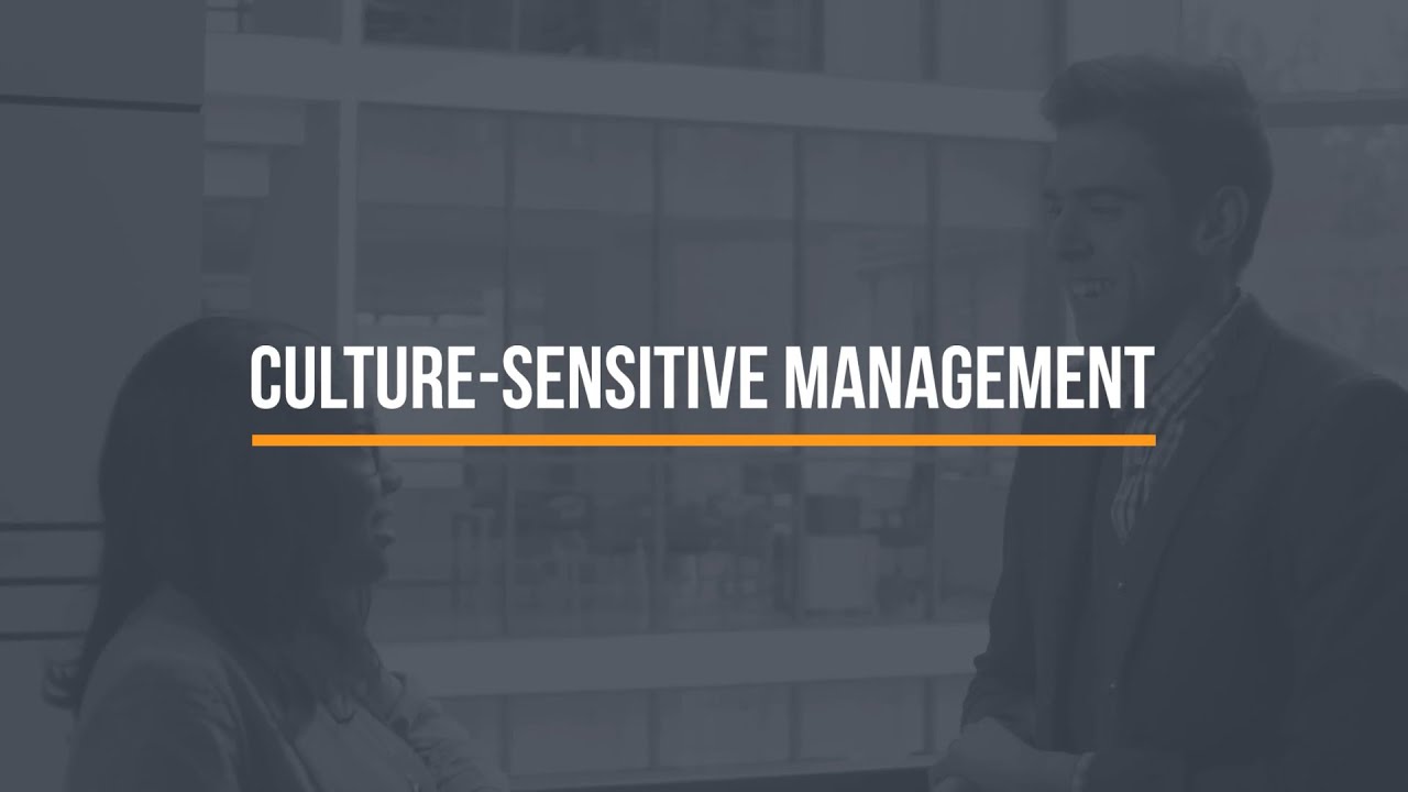 Culture-sensitive Management