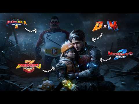 BoBoiBoy Movie 3, Mechamato Movie 2 & BXM Crossover BESAR — Timeline Penuh Dijelaskan!