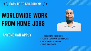 Worldwide Work From Home Jobs/Virtual Assistant Job+A No Experience Required Job+More/Great Benefits