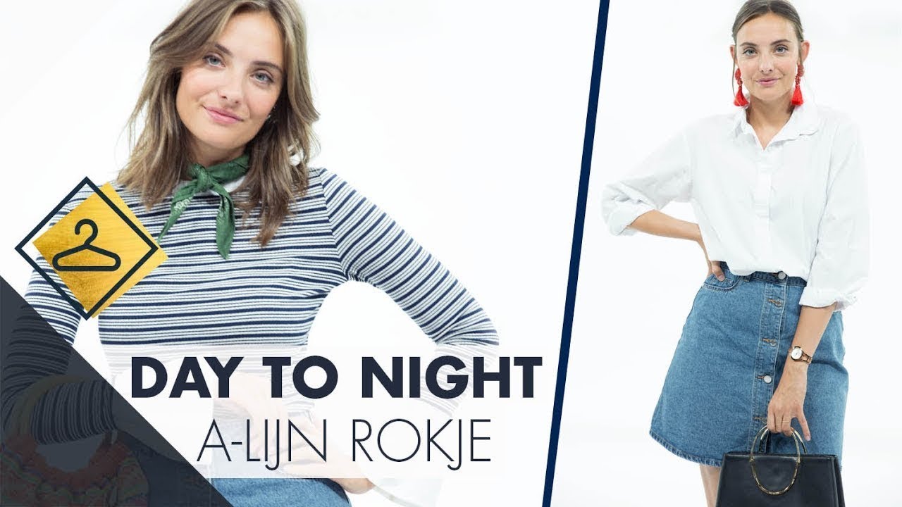 Van daily outfit naar night out look met een A-lijn rokje!