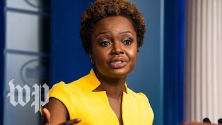 White House principal deputy press secretary Karine Jean-Pierre holds news conference (FULL - 11/4)