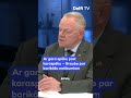 Ar gara spēku pret karaspēku – Graube par barikāžu notikumiem