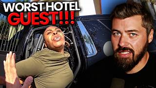 $300 Hotel Bill Ends With Brat Spitting on Police