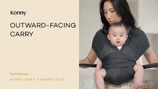 Konny Baby Carrier FLEX | 05. Outwardfacing carry