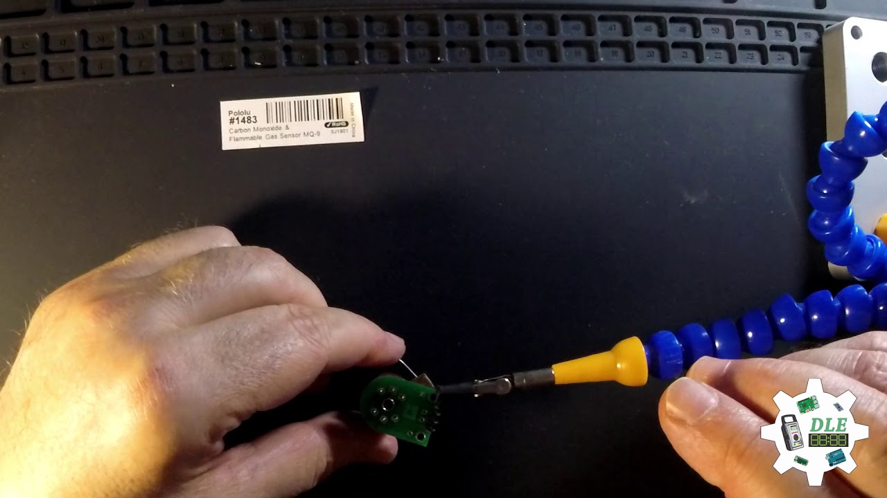 Project #14: Components - Pololu Carbon Monoxide & Flammable Gas Sensor - MQ-9 - Mk16