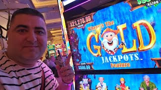 BIGGEST JACKPOT On Brand New Where's The Gold Slot screenshot 3