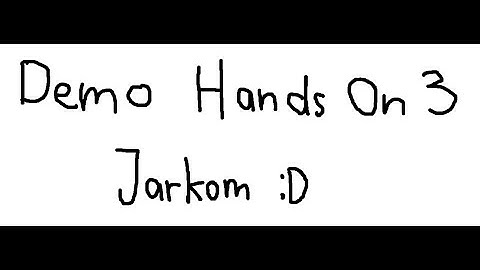 Demo Hands On Case 3 Jarkom