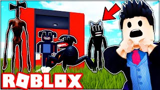 TREVOR HENDERSON CREATURES SCARY ELEVATORS IN ROBLOX!