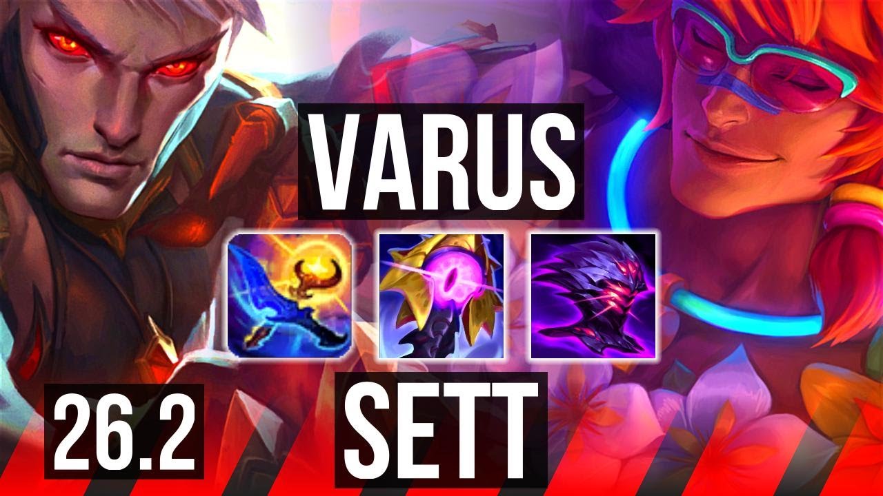 VARUS vs SETT (TOP) | EUNE Grandmaster | 26.2