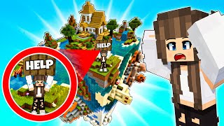 I Got Stuck In SMALLEST MINECRAFT WORLD 😱 | Minecraft PE Survival | #minecraftpe #minecraft