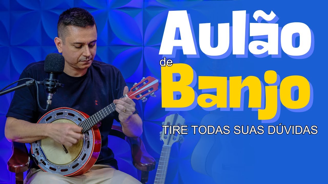 MINI CURSO DE BANJO - TIRE SUAS DÚVIDAS ESCOLA DE CAVACO DANIEL MARTINS
