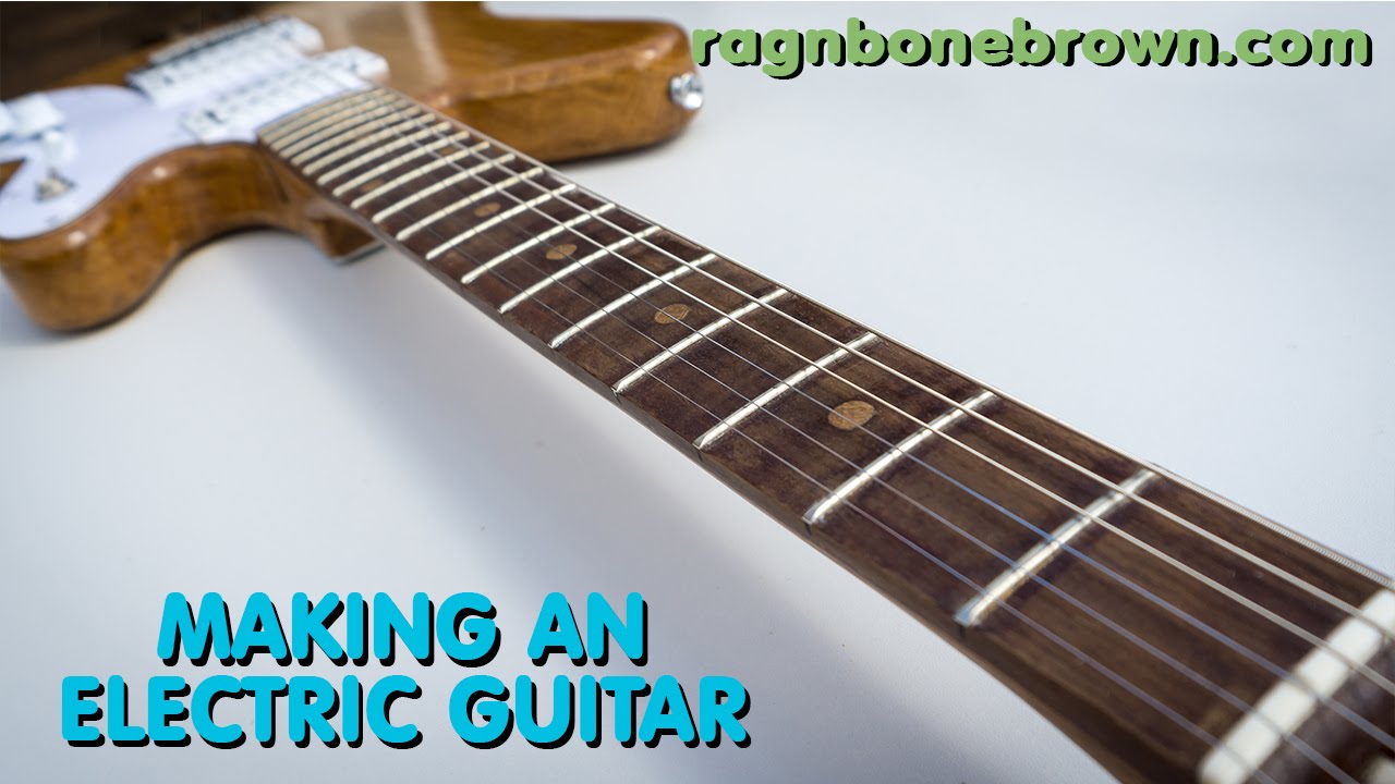 Making An Electric Guitar From Salvaged Oak (part 3 of 9) YouTube
