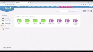 Tips and tricks - viewing your student's files in Just2easy